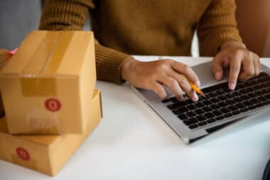 The Future of E-commerce: What You Need to Know male start up small business owner writing address 2022 10 05 21 16 32 utc